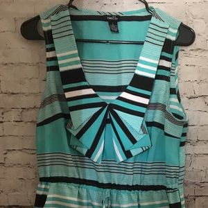 Rue21 Size Large Teal Turquoise Summer Dress